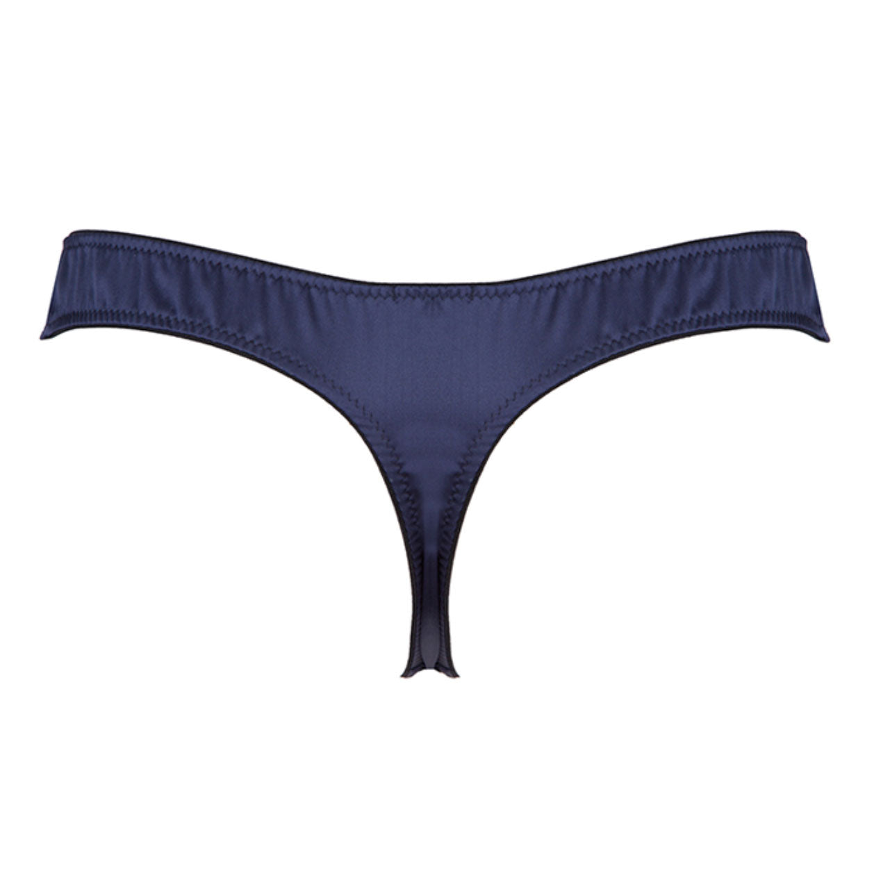 Signature Navy Skinny Thong