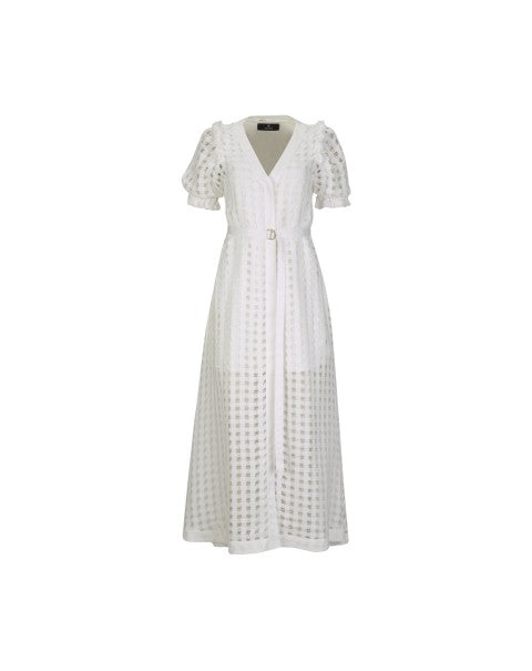 Organic Cotton Shirt Dress with Belt