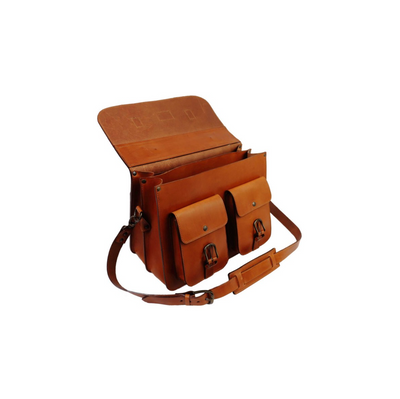 Mod 100 Business Bag Cuoio Brown