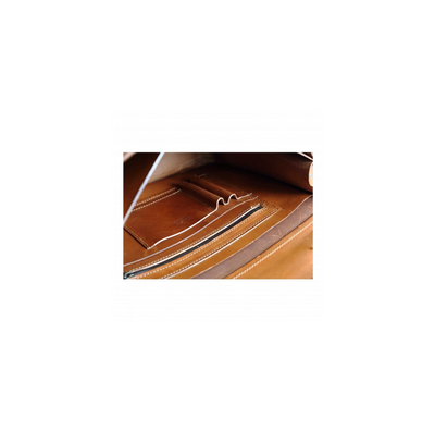 Mod 100 Business Bag Cuoio Brown
