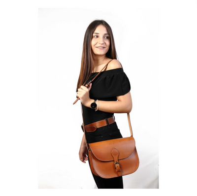 Mod 107 Bag Cuoio Brown