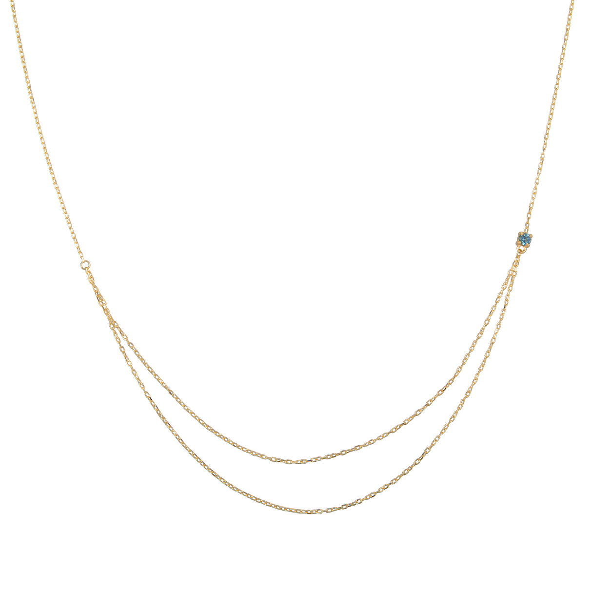 Elodie London Topaz Necklace