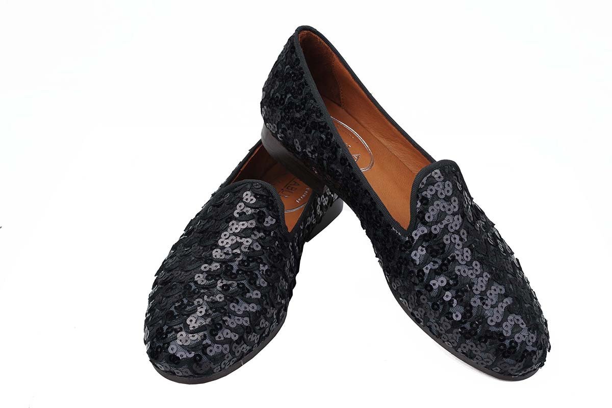 Abstract Feuilles Slippers - Fabula & Tales - The Clothing LoungeFabula & Tales