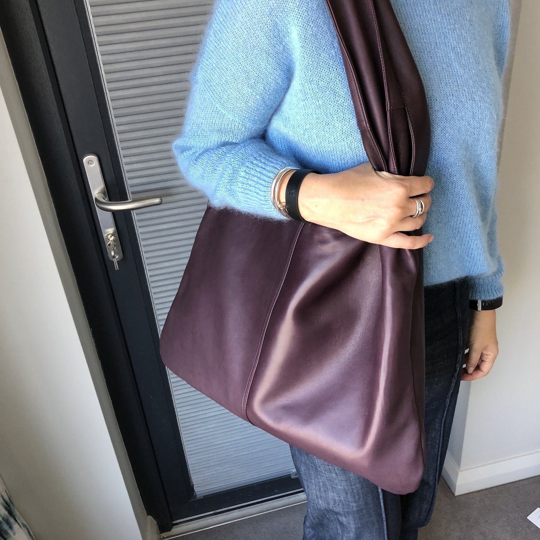 Slouch Tote Bag Leather Made In Australia – The Real McCaul Leathergoods