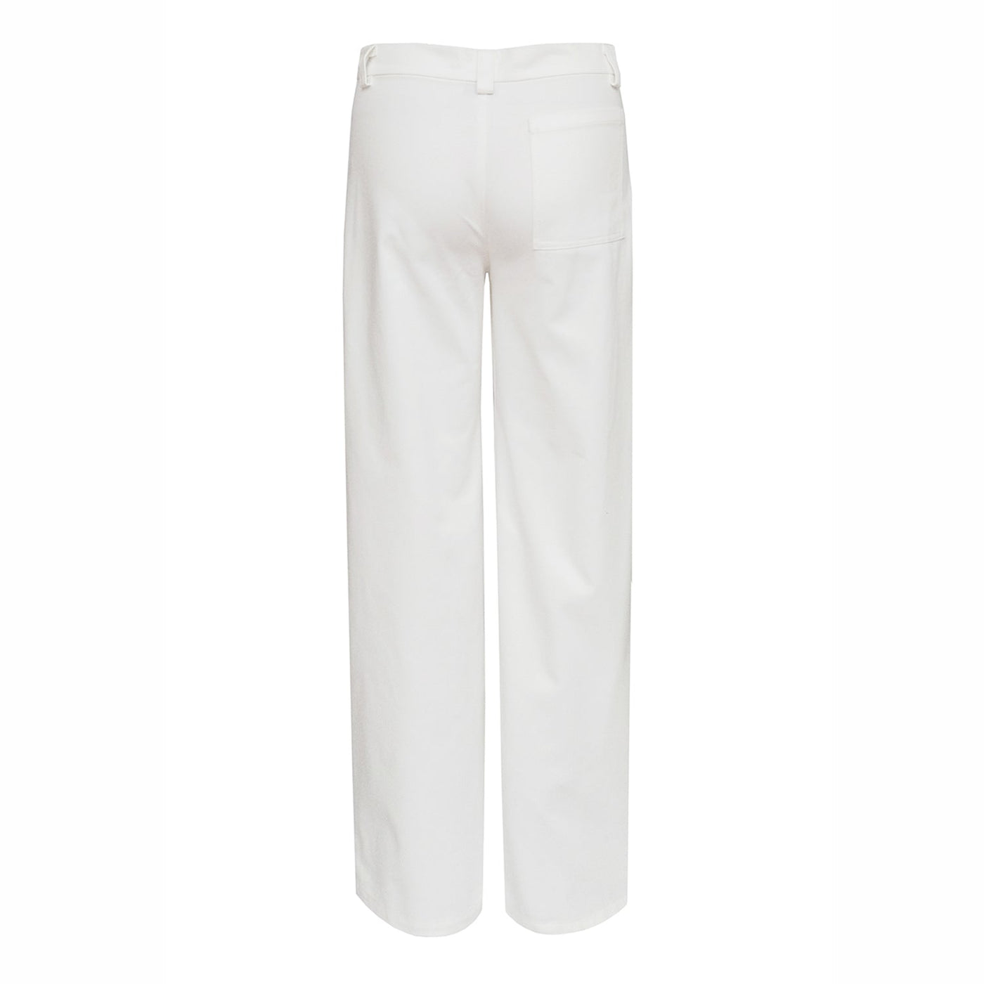 Cotton Straight-Leg Trousers