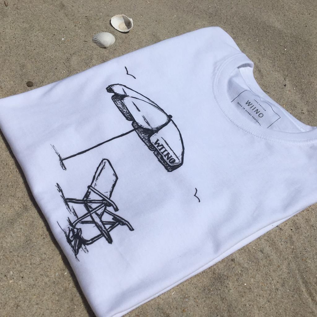 BEACH PRINT T-SHIRT - The Clothing LoungeWIINO