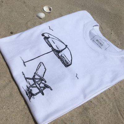 BEACH PRINT T-SHIRT - The Clothing LoungeWIINO