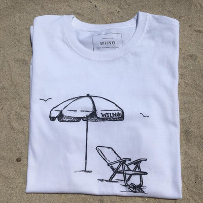 BEACH PRINT T-SHIRT - The Clothing LoungeWIINO