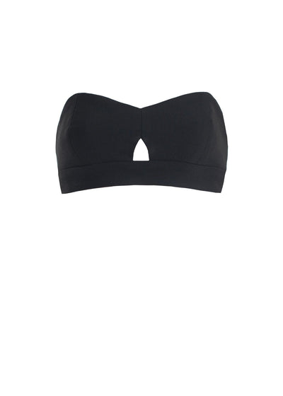 Black Bandeau Top - The Clothing LoungeNOPIN