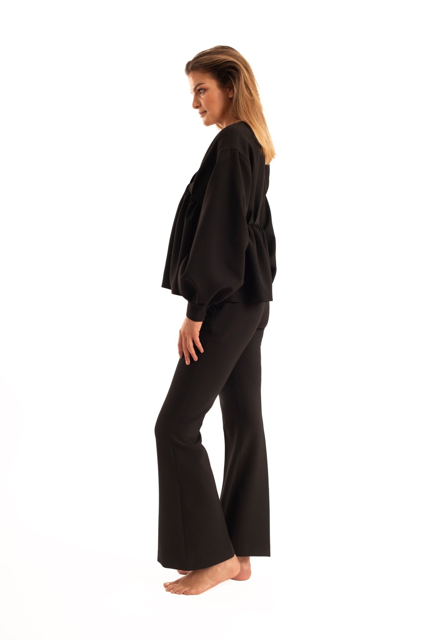 Black Flare Pants - The Clothing LoungeNOPIN