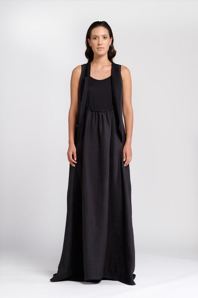 Black Hemp Dress - The Clothing LoungeTrame di Stile