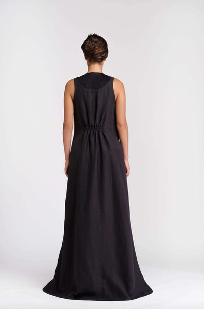 Black Hemp Dress - The Clothing LoungeTrame di Stile