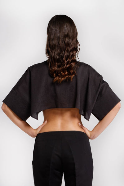 Black hemp shrug - The Clothing LoungeTrame di Stile