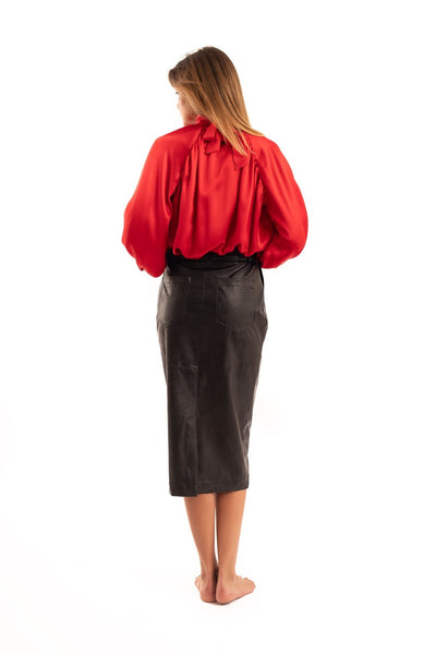 Black Midi Skirt - The Clothing LoungeNOPIN