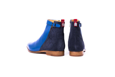 Blue Snake Chelsea Boots: Mr. Skye - The Clothing LoungeThe Baron's Cage