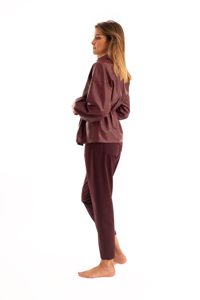 Bordeaux Napa Shirt - The Clothing LoungeNOPIN