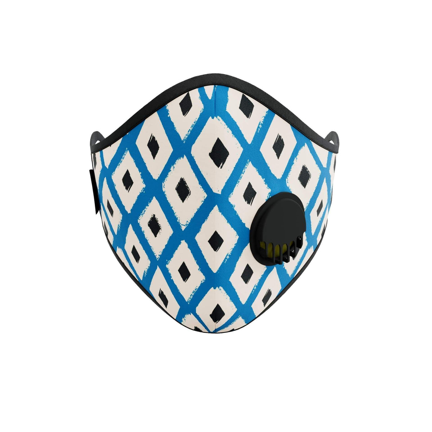 Chequered Blue Print Face Mask - The Clothing LoungeWIINO
