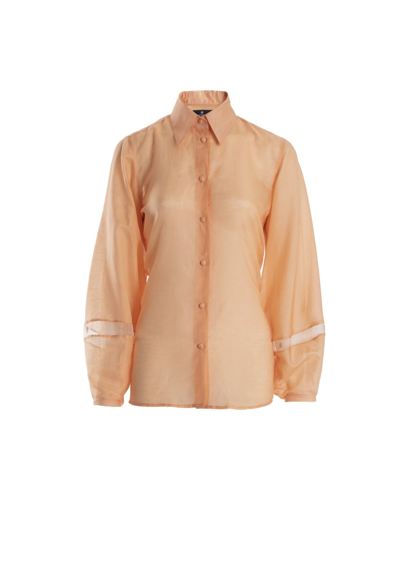 Coral NOPIN Silk Shirt - The Clothing LoungeNOPIN