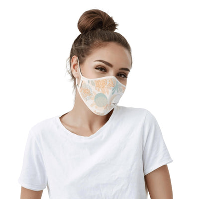 Coral Print Face Mask - The Clothing LoungeWIINO