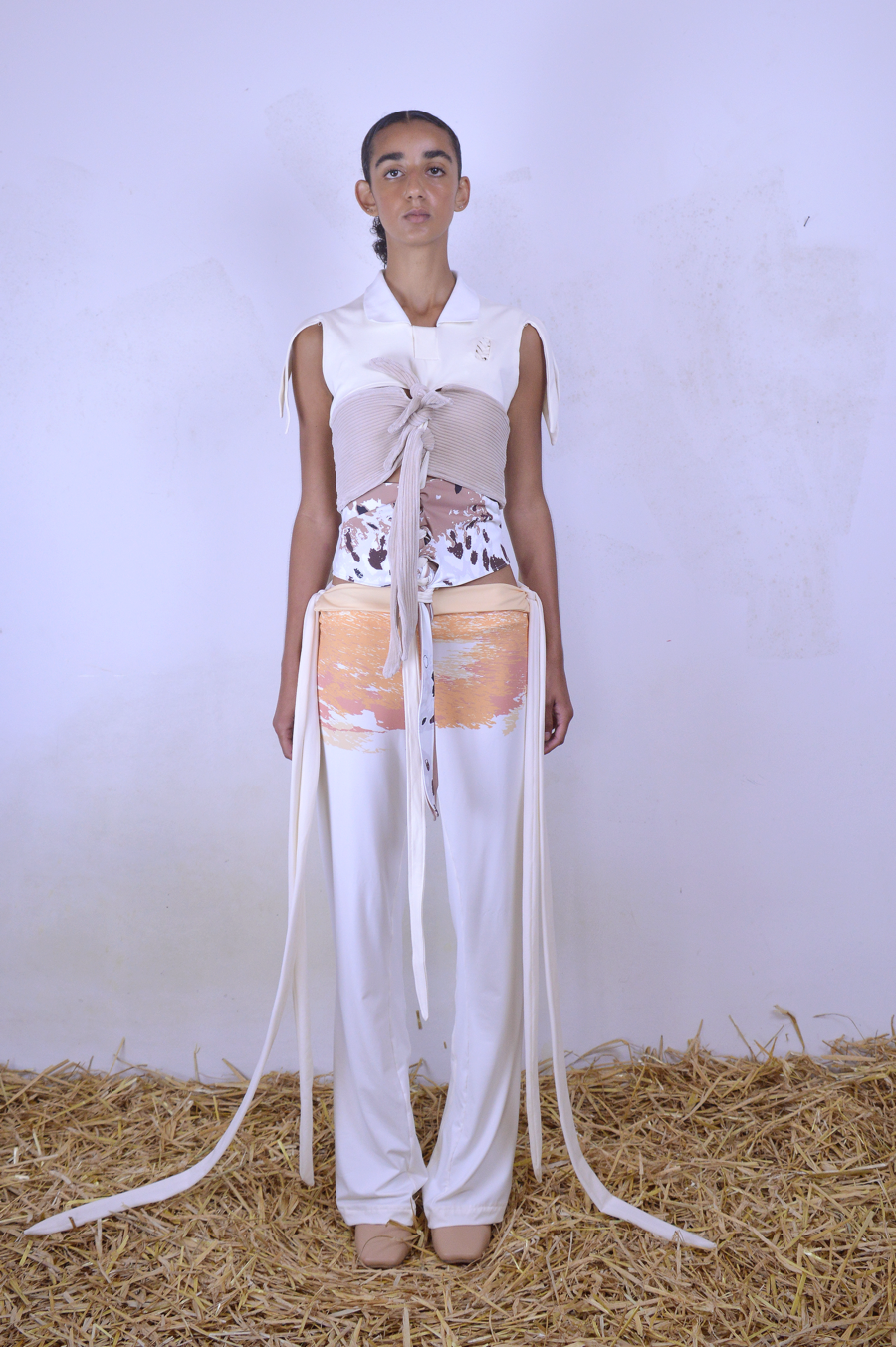 DAISY mottled trousers