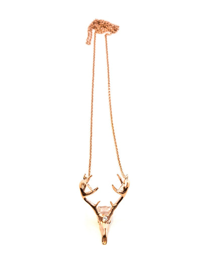 Deer Necklace - The Clothing LoungeMoogu