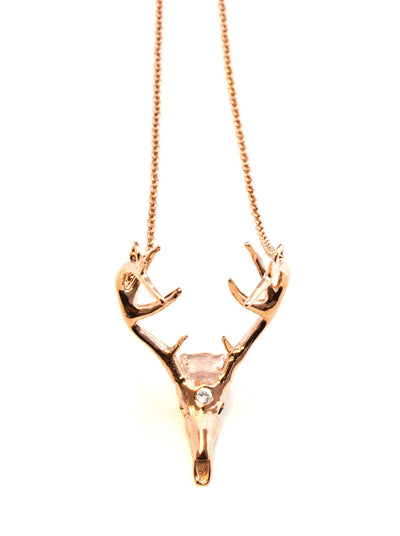 Deer Necklace - The Clothing LoungeMoogu