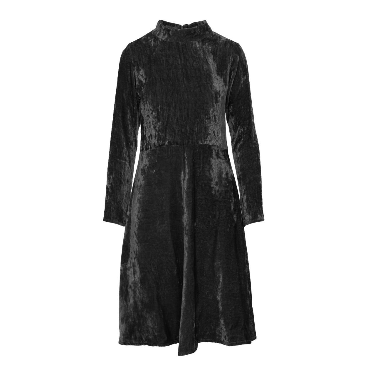 DELIA Black Velvet Midi Dress - IMAIMA - The Clothing LoungeIMAIMA