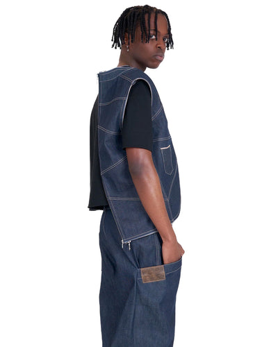 YEF DENIM WAISTCOAT