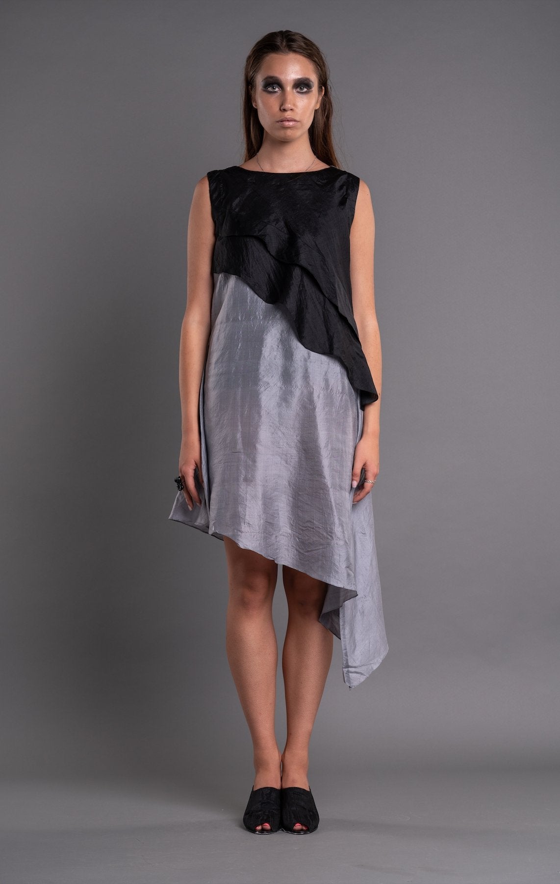 Draped Side Dress - Dag Dai - The Clothing LoungeDag Dai