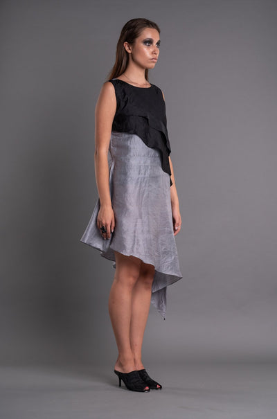 Draped Side Dress - Dag Dai - The Clothing LoungeDag Dai