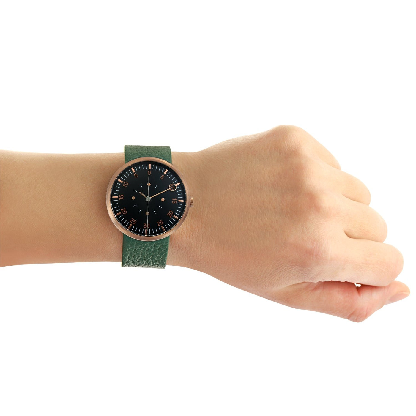 Farazece Copper - Green Leather - The Clothing LoungeOptimef