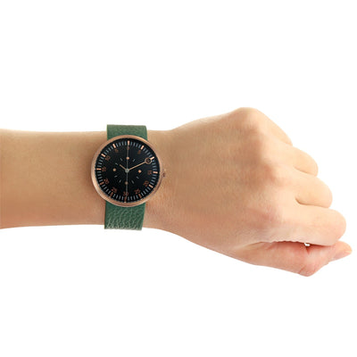 Farazece Copper - Green Leather - The Clothing LoungeOptimef