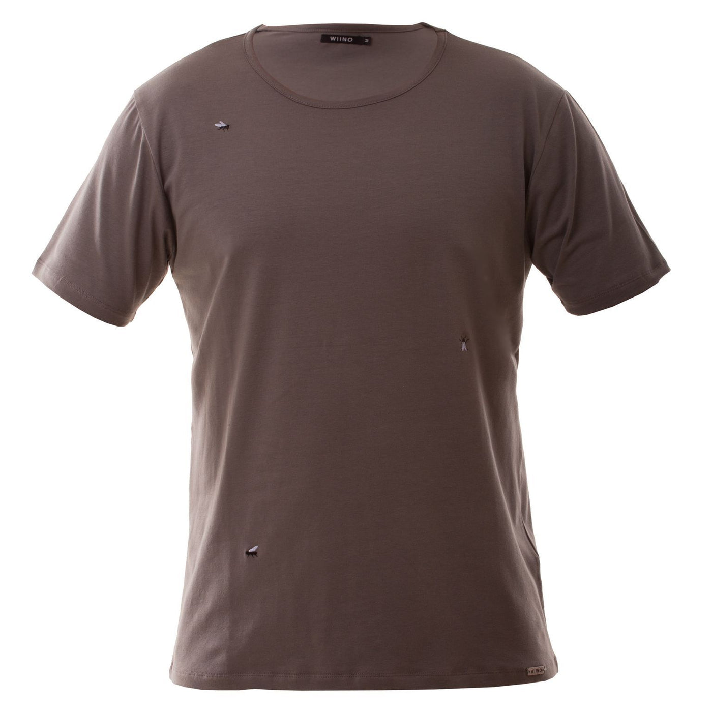 Flies Embroidered T-shirt - The Clothing LoungeWIINO