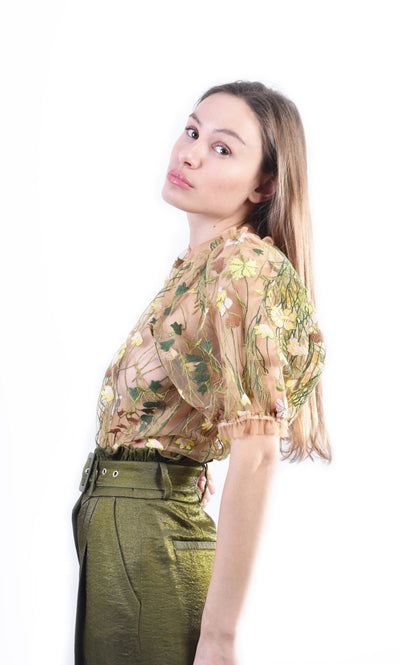 Flower Blouse - The Clothing LoungeNOPIN