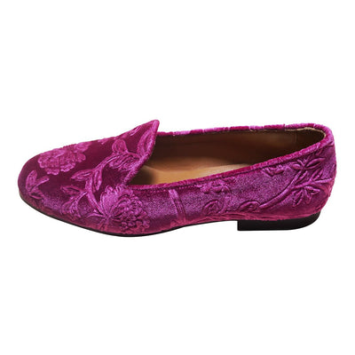 Gainsborough Slippers Fuchsia - Fabula & Tales - The Clothing LoungeFabula & Tales