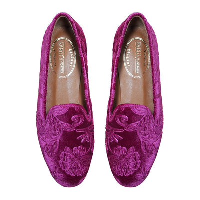 Gainsborough Slippers Fuchsia - Fabula & Tales - The Clothing LoungeFabula & Tales