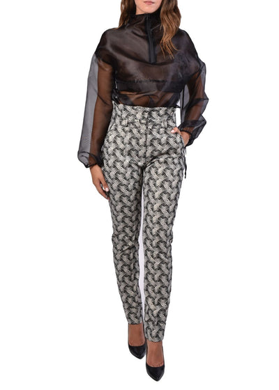 Glitter Jacquard Pants - The Clothing LoungeNOPIN