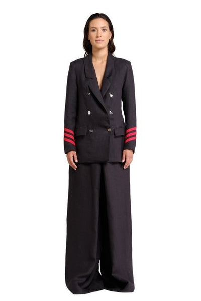 Hemp jacket with sleeve details - The Clothing LoungeTrame di Stile