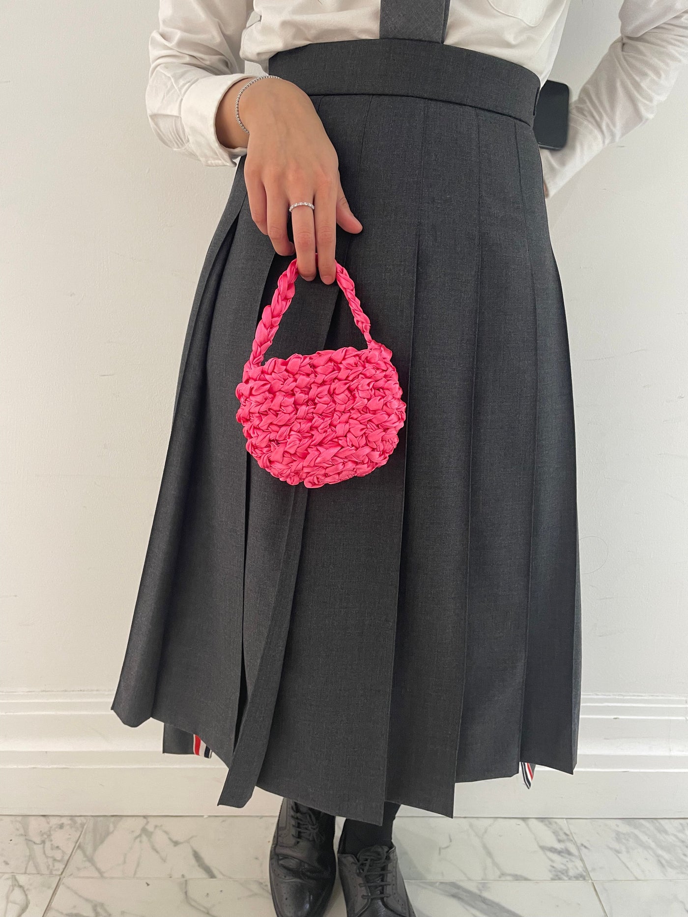 Mini crochet bag