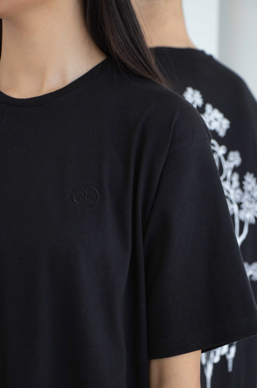 Urban Nature Unisex T-shirt in Black - Kodama Apparel - The Clothing Lounge
