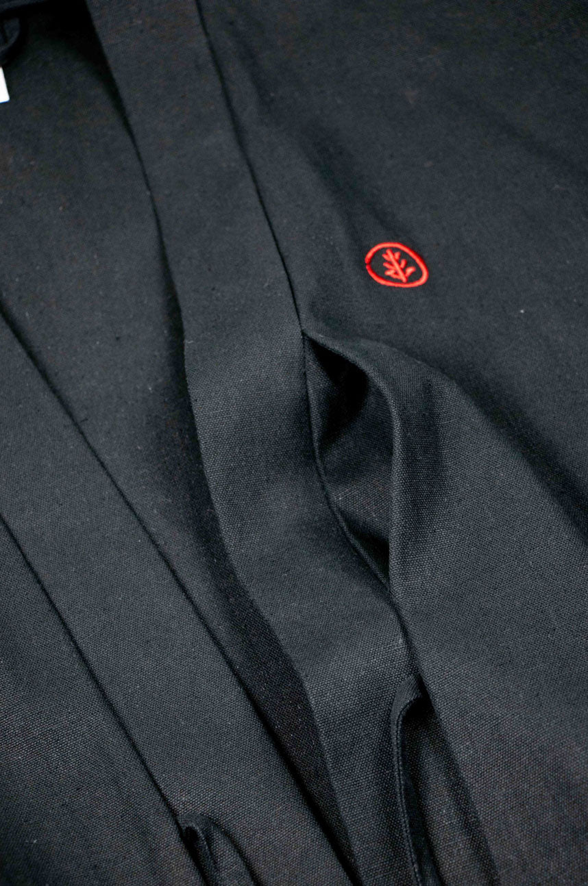Black Urban Nature Unisex Overcoat - Kodama Apparel - The Clothing Lounge