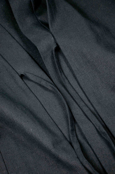 Black Urban Nature Unisex Overcoat - Kodama Apparel - The Clothing Lounge
