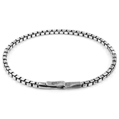 LATEEN SAIL SILVER CHAIN BRACELET - The Clothing LoungeANCHOR & CREW