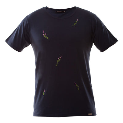 LAVENDER EMBROIDERED TEE - The Clothing LoungeWIINO