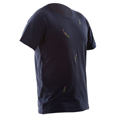 LAVENDER EMBROIDERED TEE - The Clothing LoungeWIINO