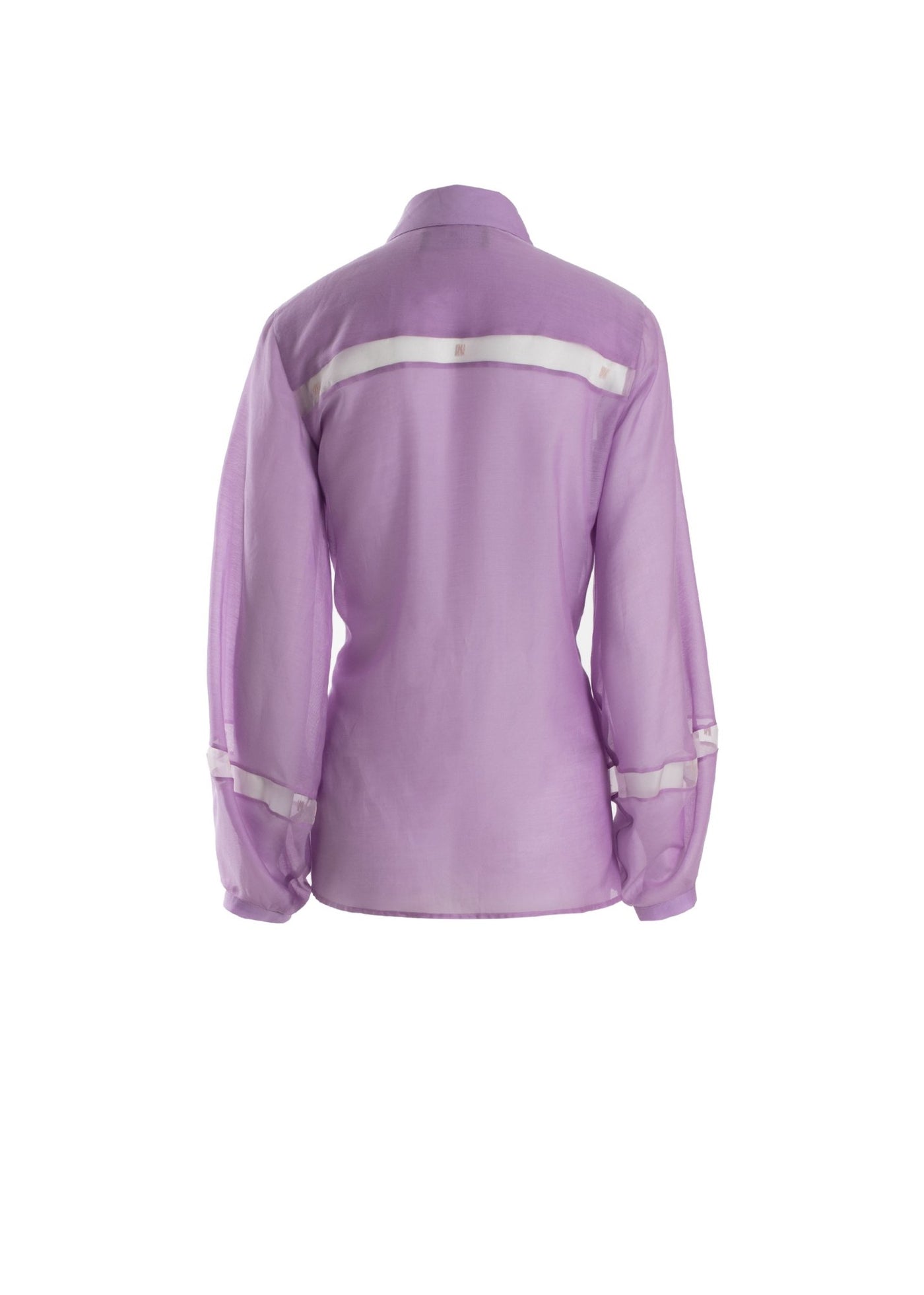 Lilac NOPIN Silk Shirt - The Clothing LoungeNOPIN