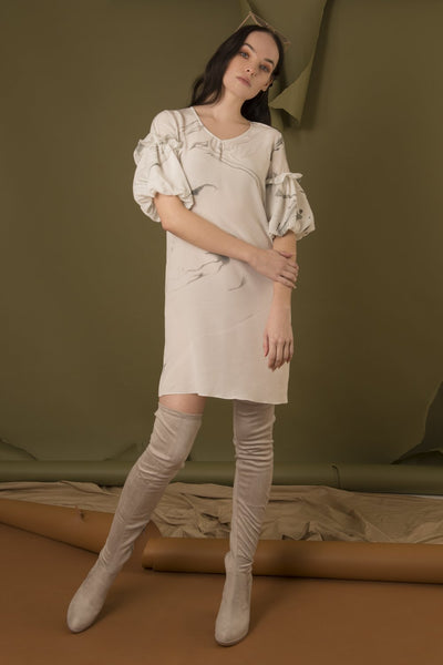 Marbled Tunic Dress - The Clothing LoungeEdward Mongzar
