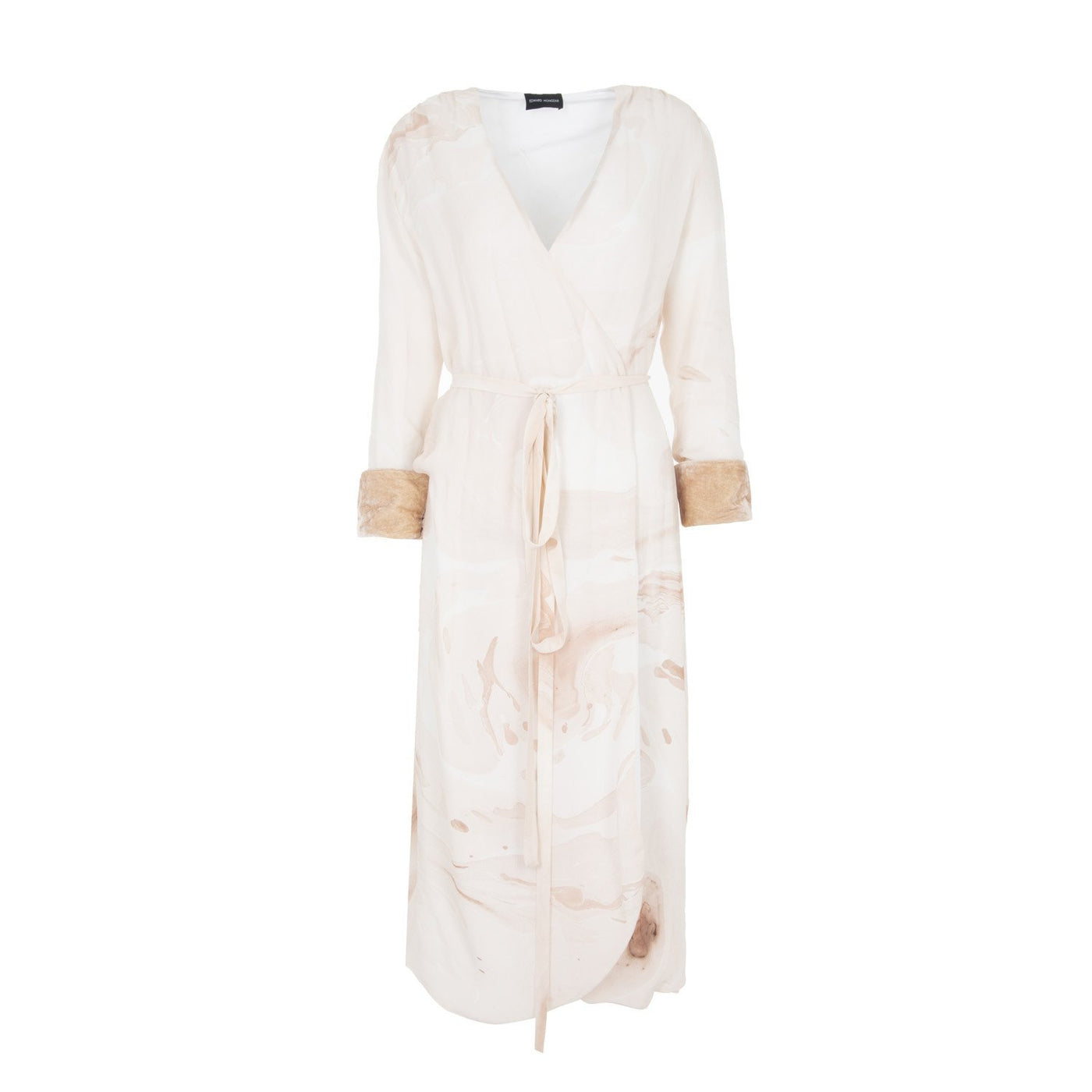 Marbled Wrap Around Dress - The Clothing LoungeEdward Mongzar