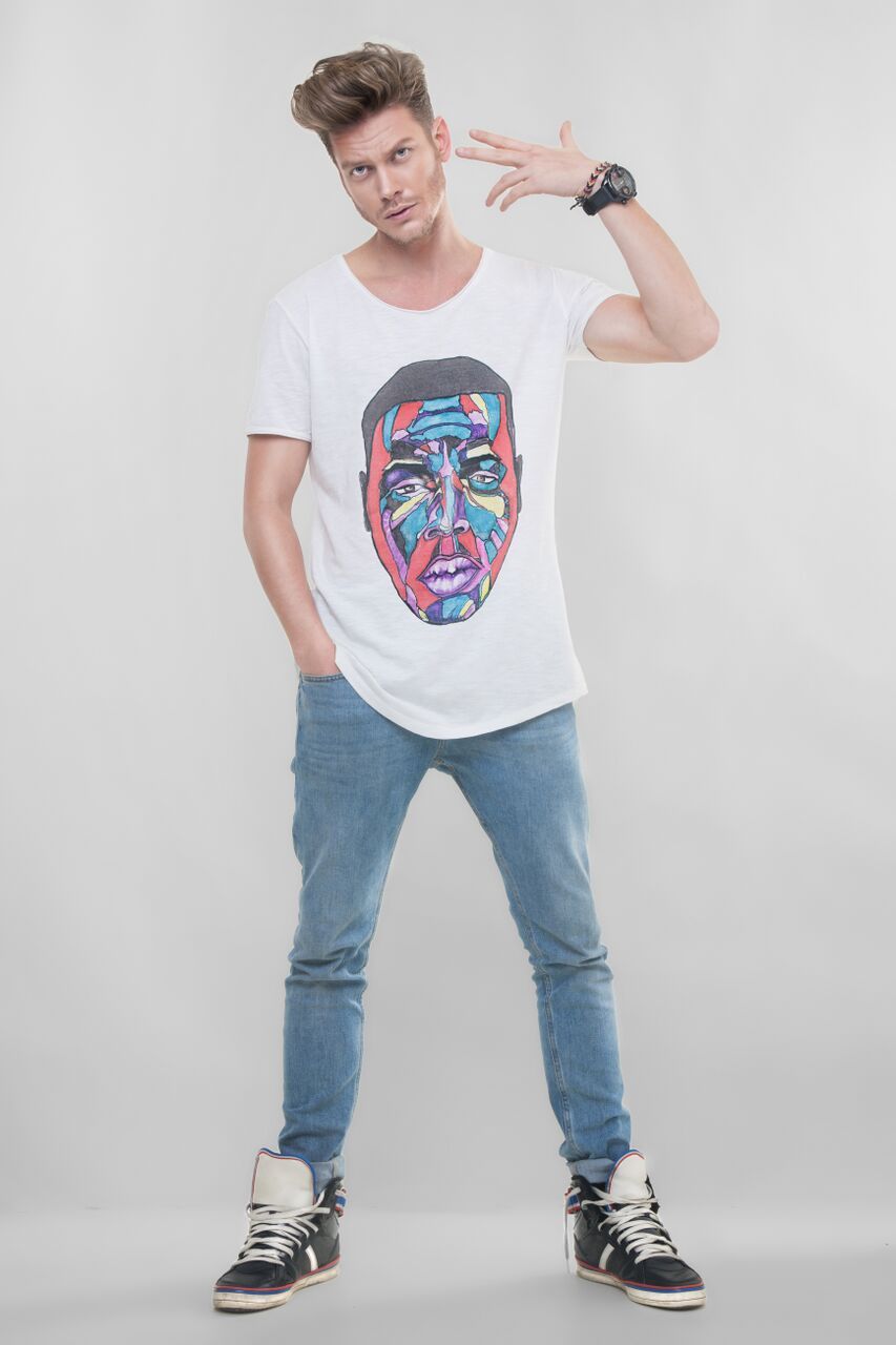 Maya Men's White Graphic T-Shirt - The Clothing LoungeDear Deer