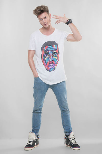 Maya Men's White Graphic T-Shirt - The Clothing LoungeDear Deer